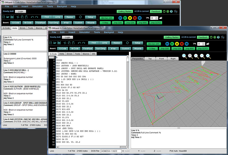 g code cnc simulator software